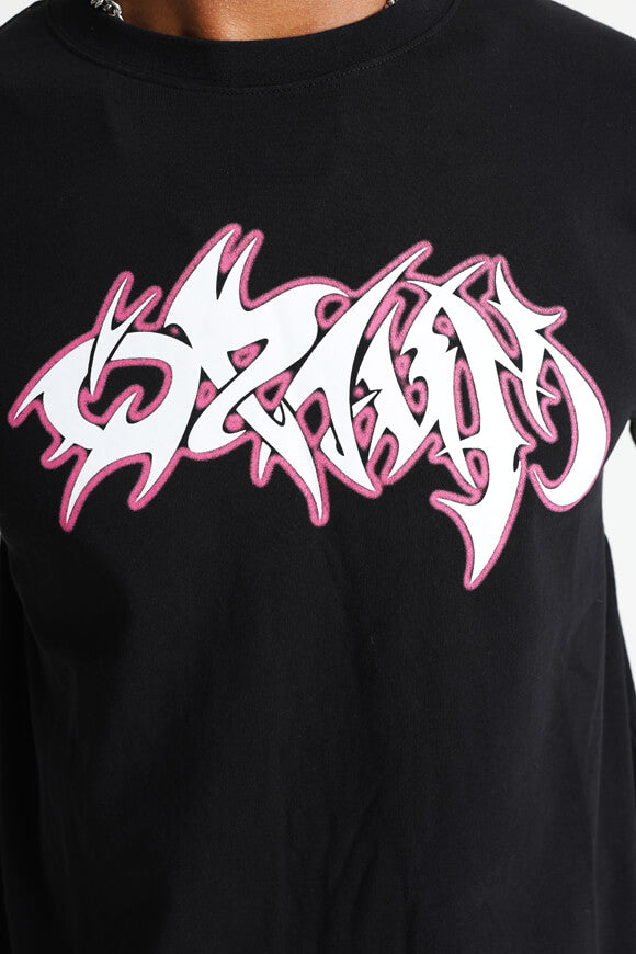 Langarmshirt - Black + White