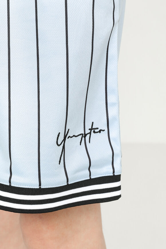 Short en maille - Bleu bébé