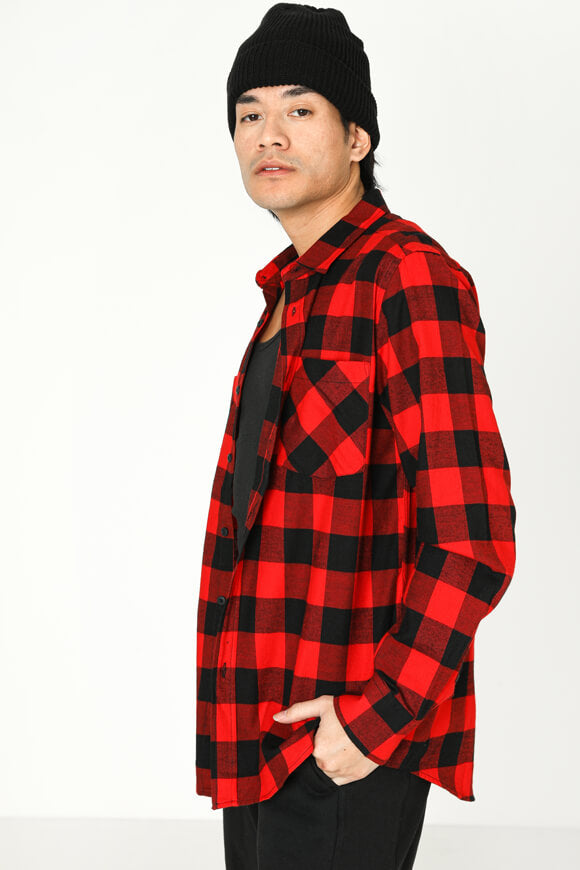 Karohemd - Rot + Schwarz