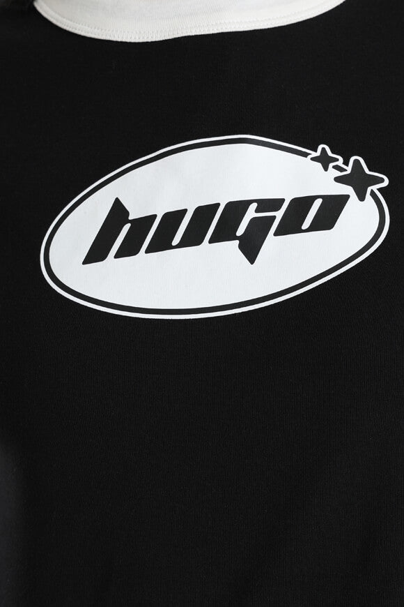 Dalia Crop T-Shirt - Black