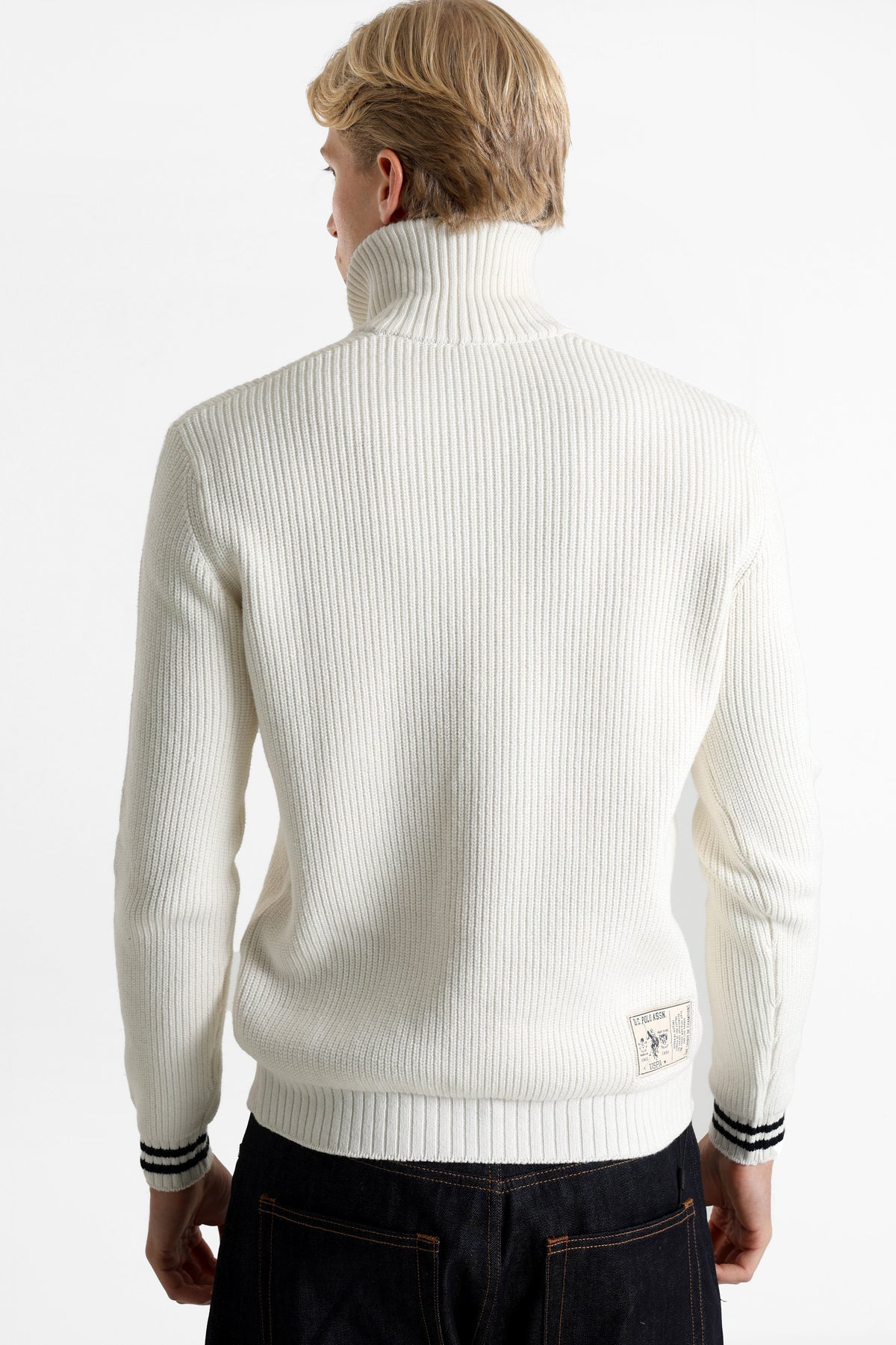Math Strickpullover - Offwhite