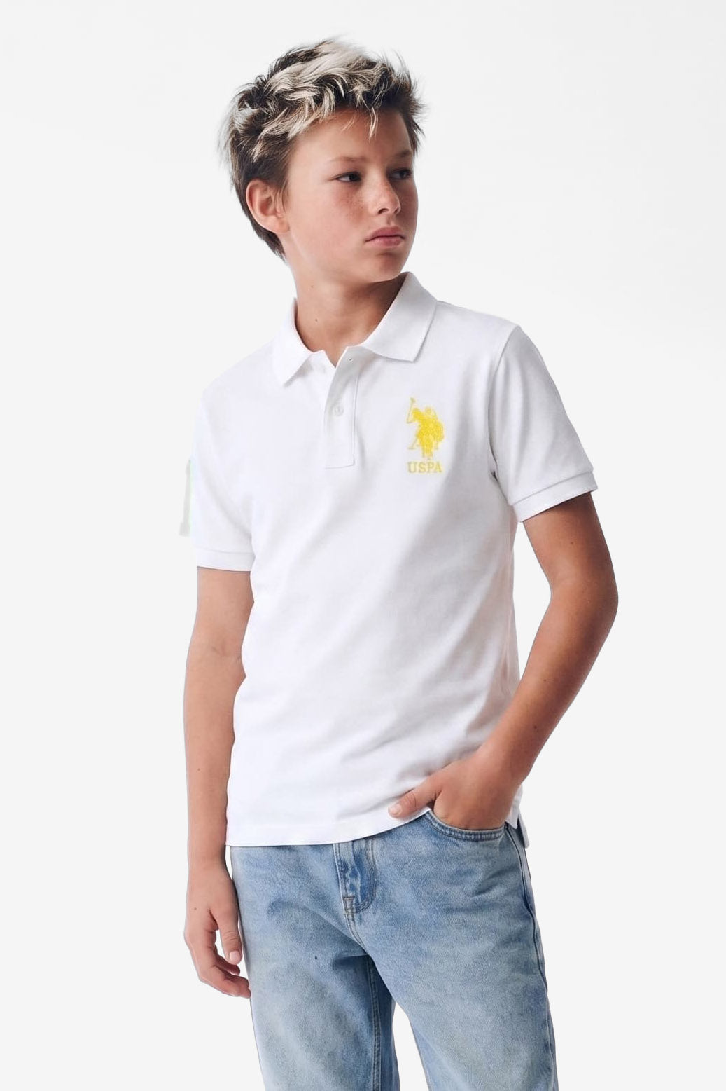 Jawad polo - White