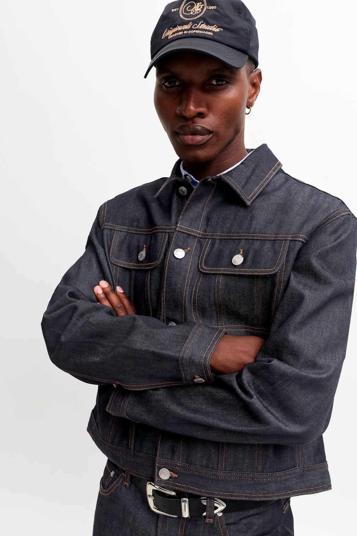 JJIRANGER Jeansjacke - Blue Denim