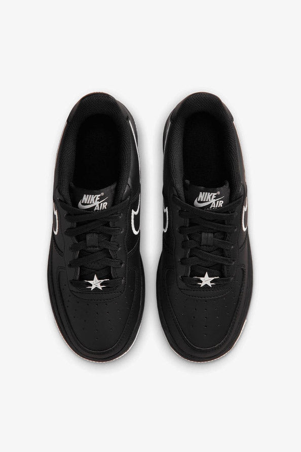 Air Force 1 Sneaker - Black + White