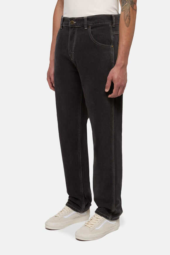 Houston Relaxed Straight Fit Jeans - Denim Dark Wash