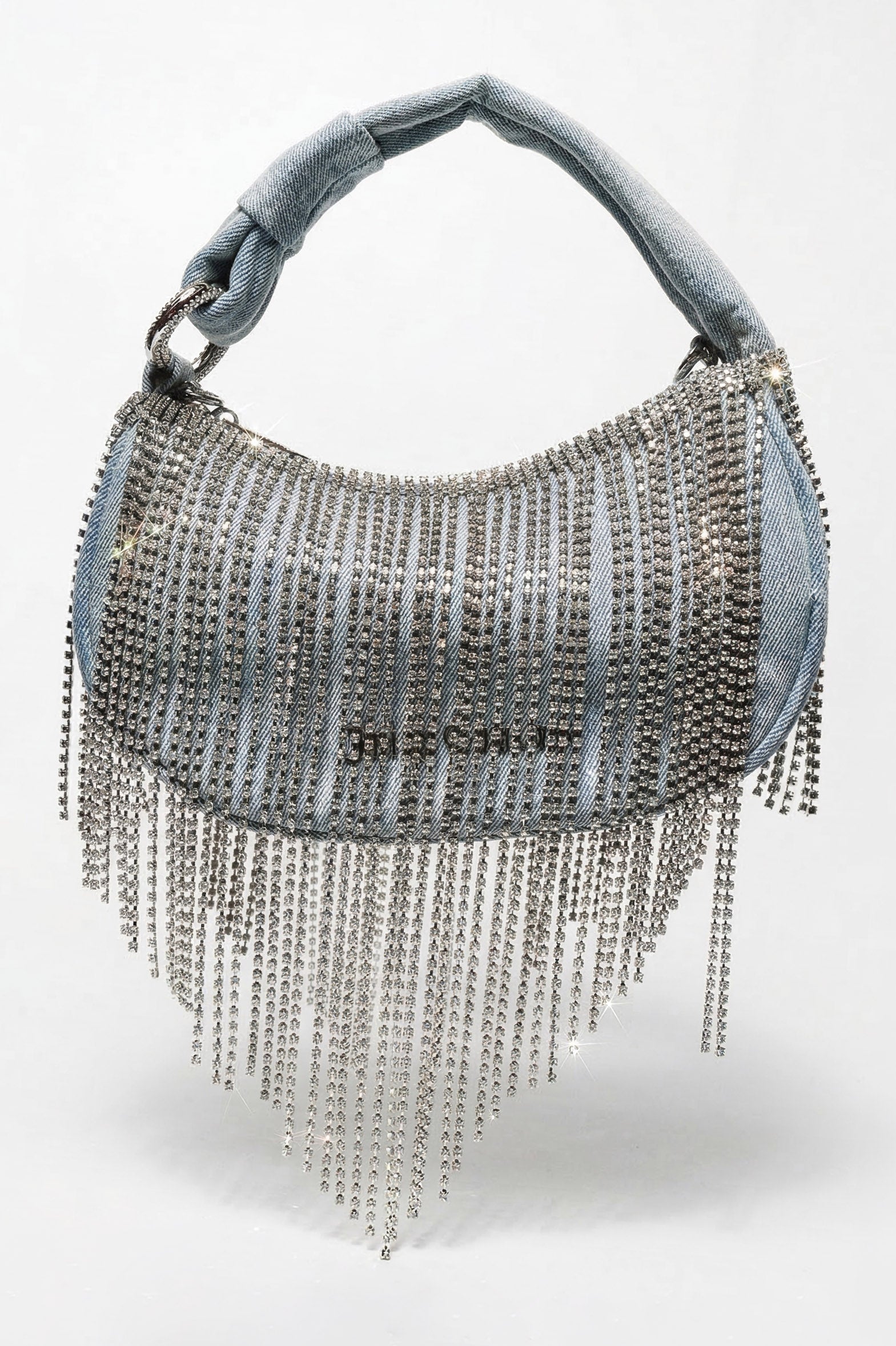 Hand- / Umhängetasche aus Jeansstoff - Blue Denim