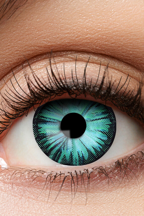 Lentilles de couleur - Turquoise