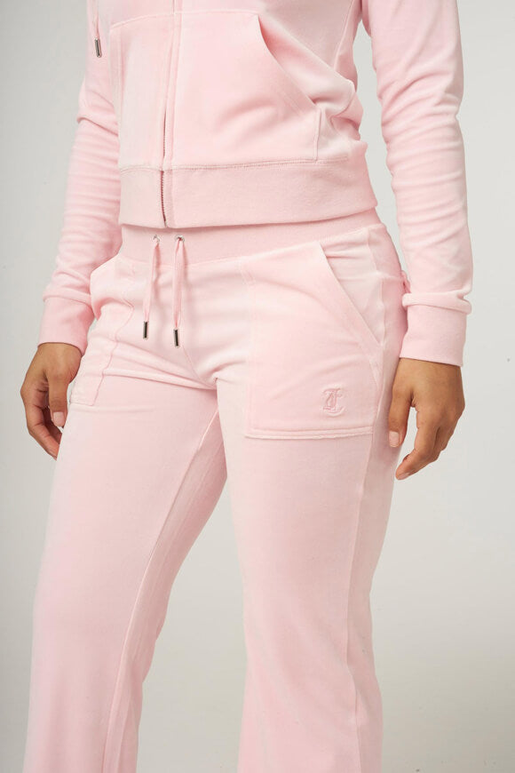 Layla pantalon flare en velours - Almond Blossom