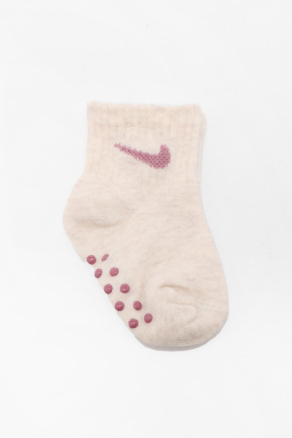 Dreierpack Anti-Rutsch Baby Socken - Plum Dust