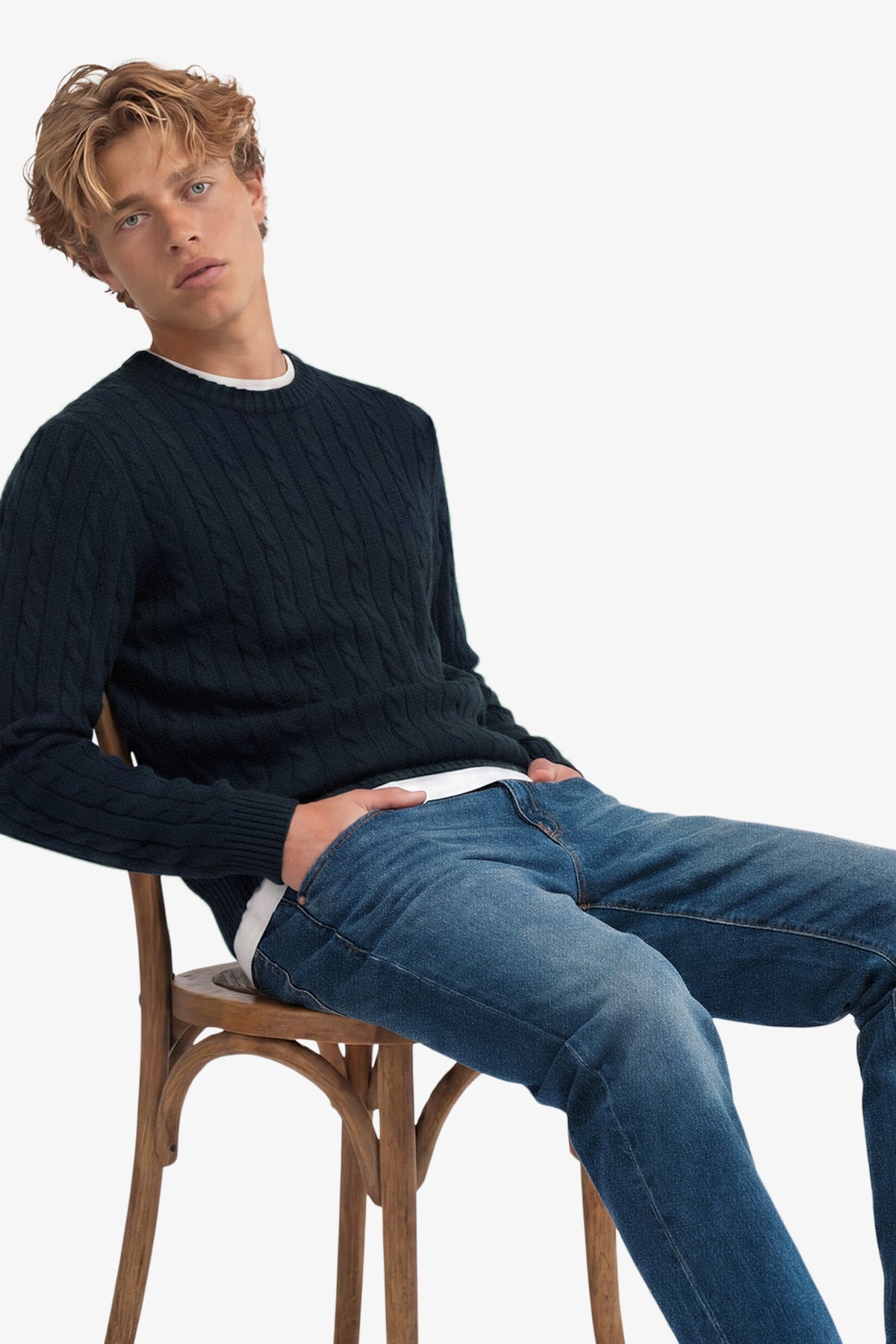 Maglione in maglia - Eclipse Navy