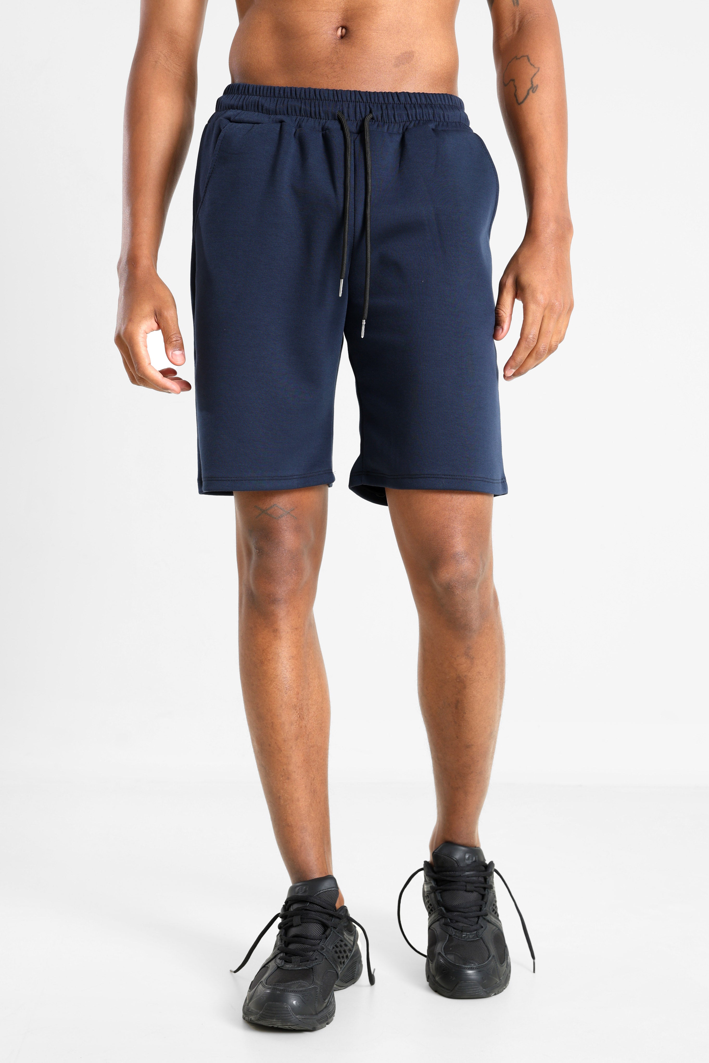 Stoffshorts - Navy