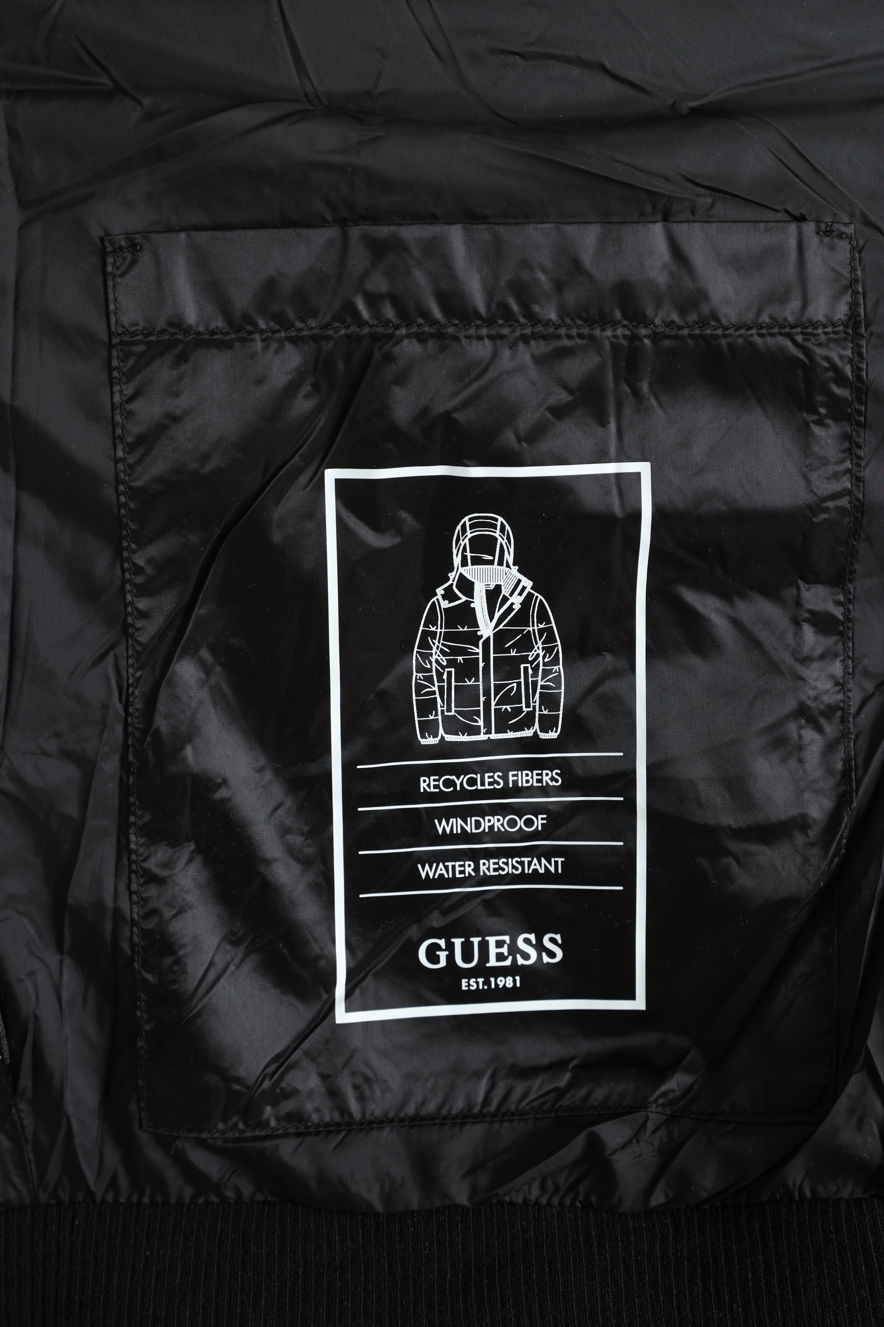 Giacca imbottita - Jet Black