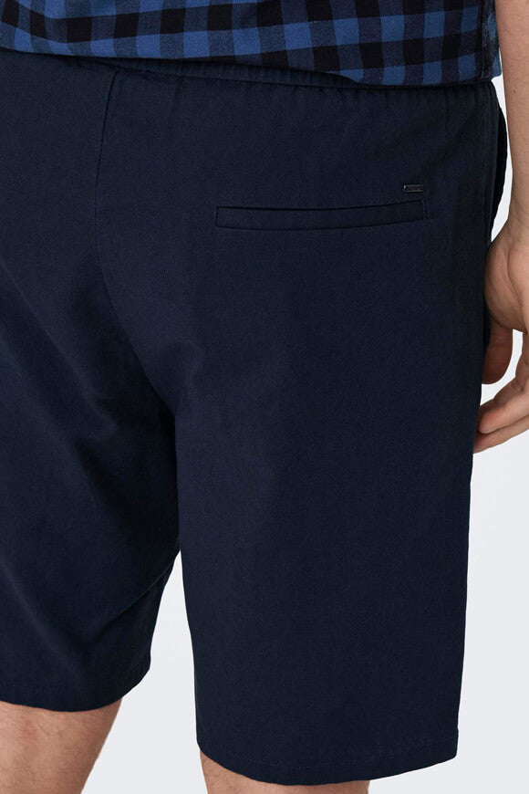 ONSLINUS short en lin - Dark Navy
