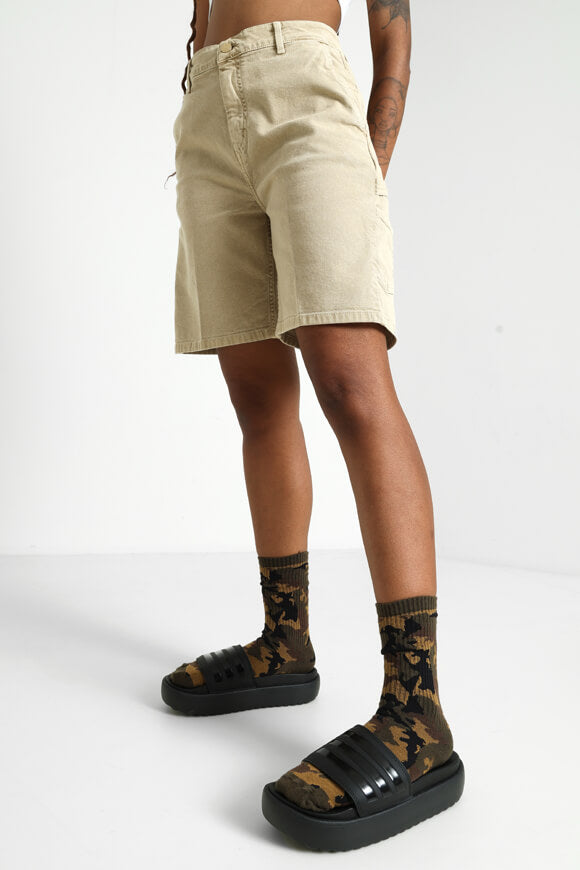 Pierce Hudson Shorts - Dusty H Brown Faded