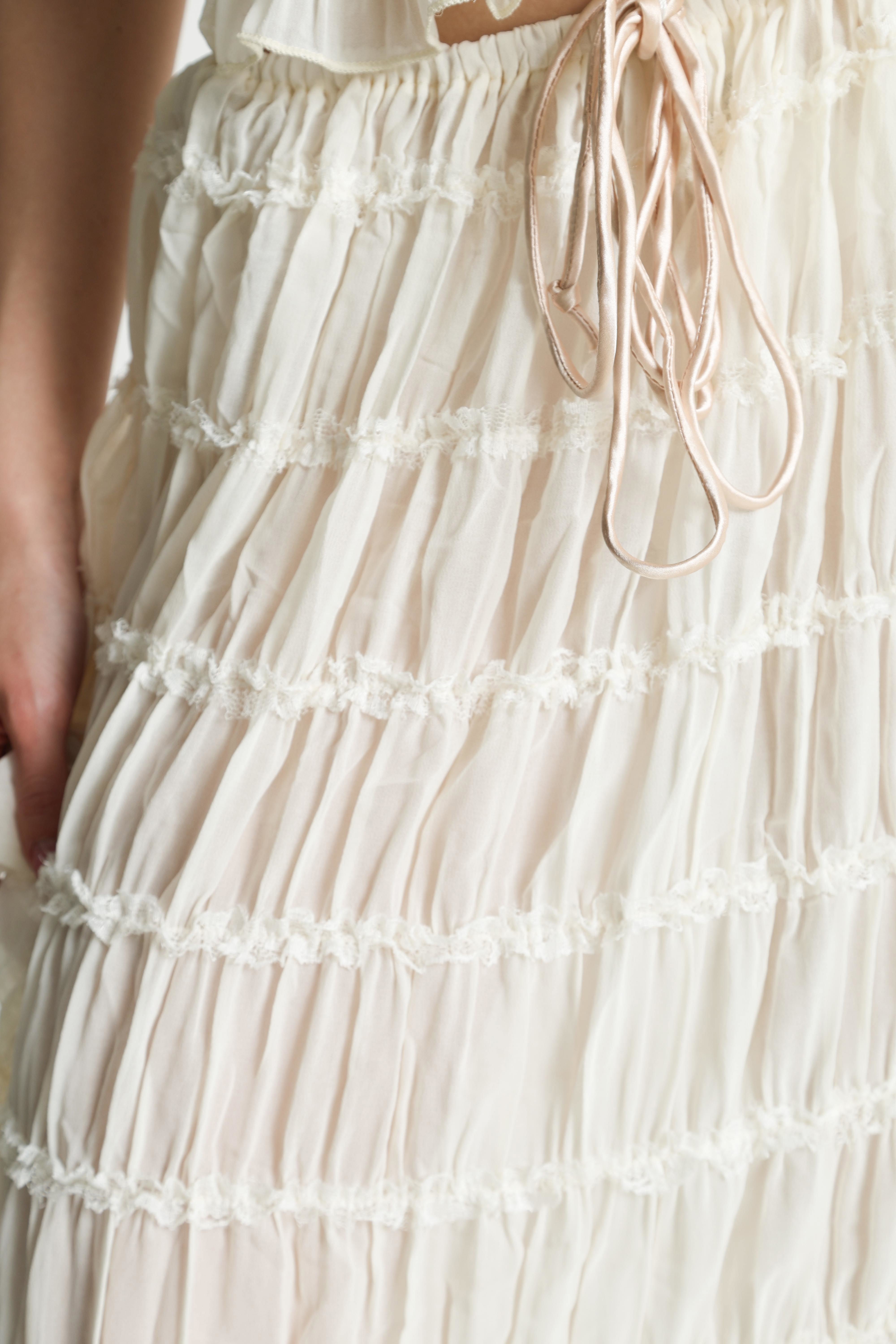 Jupe longue - Cream