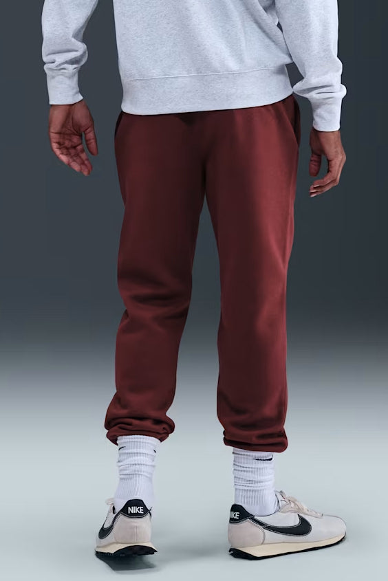 Sportswear Club - Pantaloni da ginnastica in pile - Rosso squadra scuro