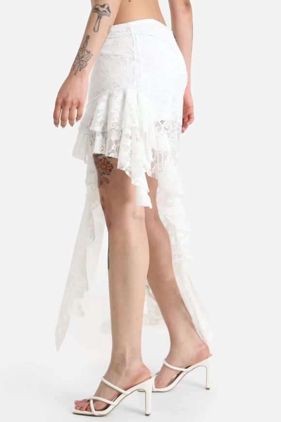 Spitzenrock - Weiss