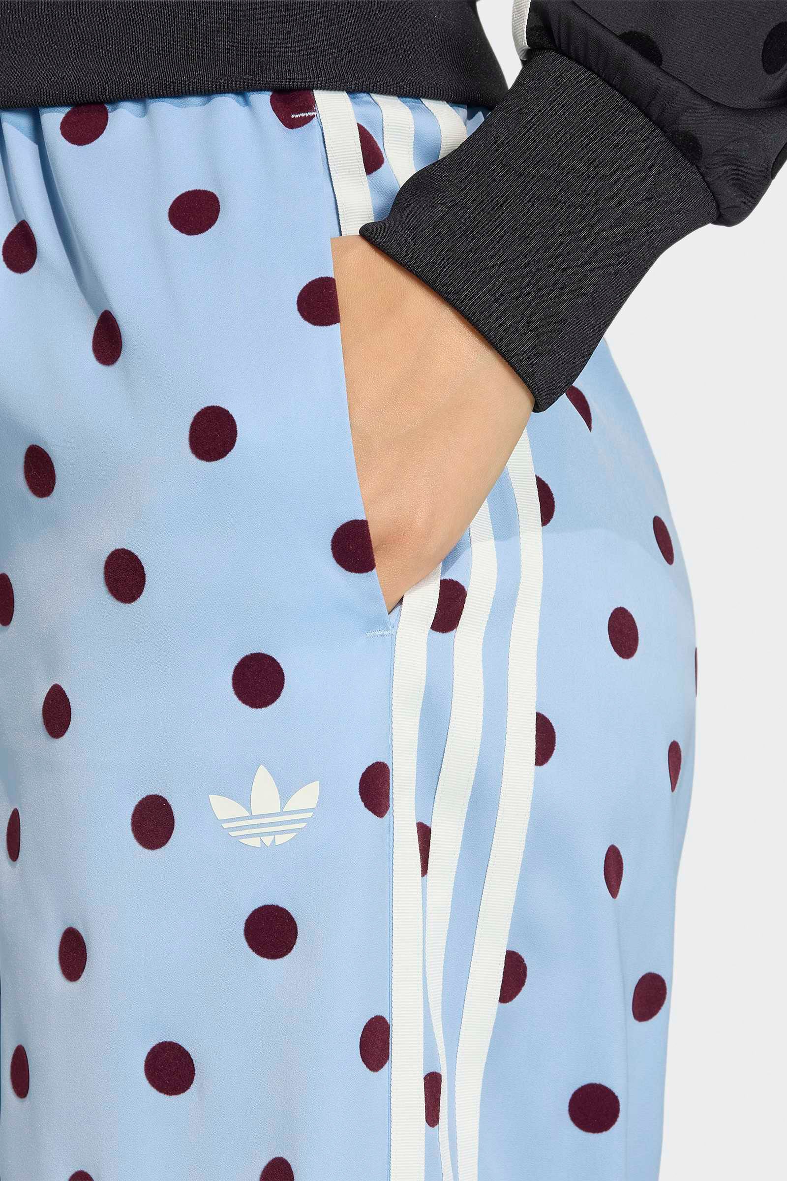 Polka Dots pantalon de survêtement satiné - Clear Sky