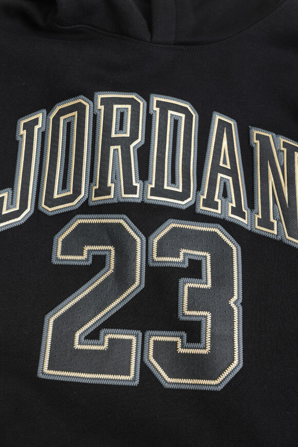 Kapuzensweatshirt - Black + Gold