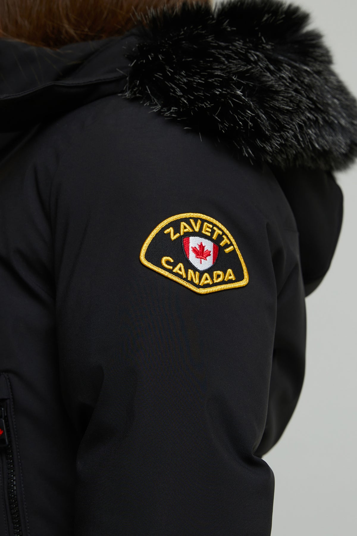 Arabella Wattierte Bomberjacke - Jet Black