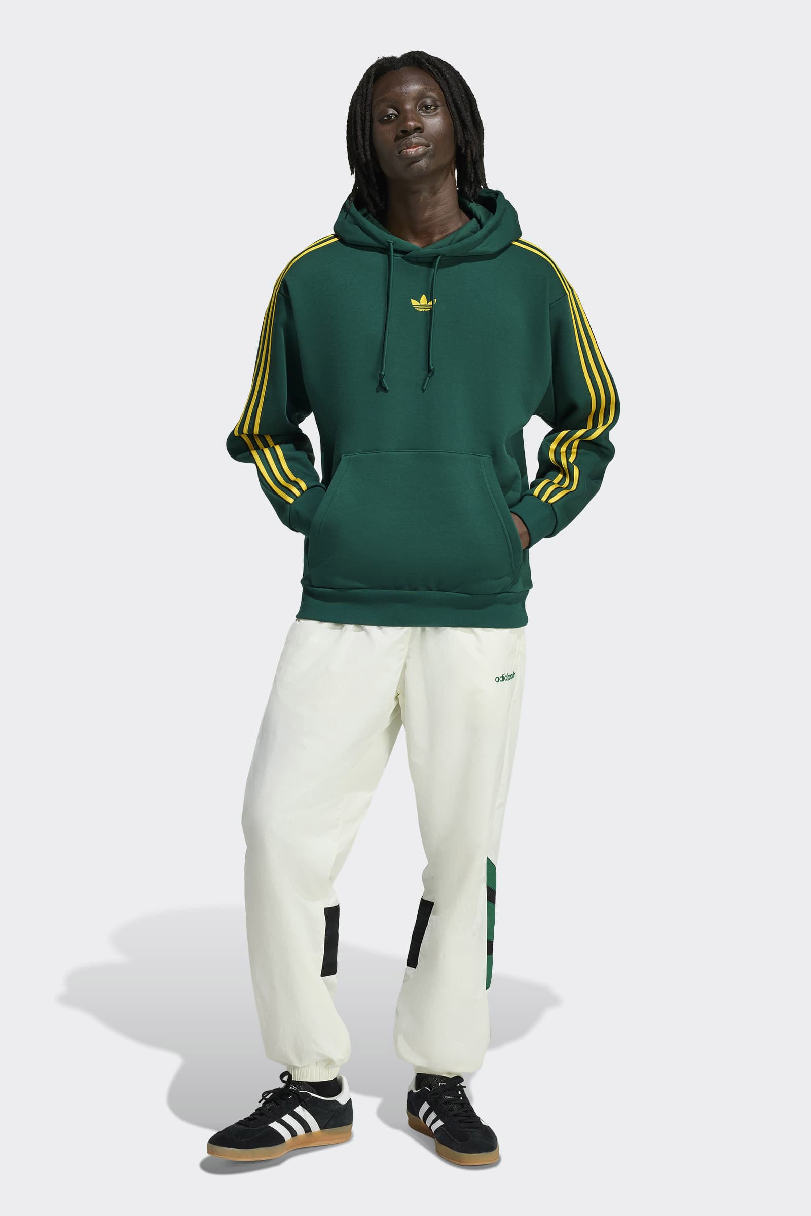 Kapuzensweatshirt - Collegiate Green