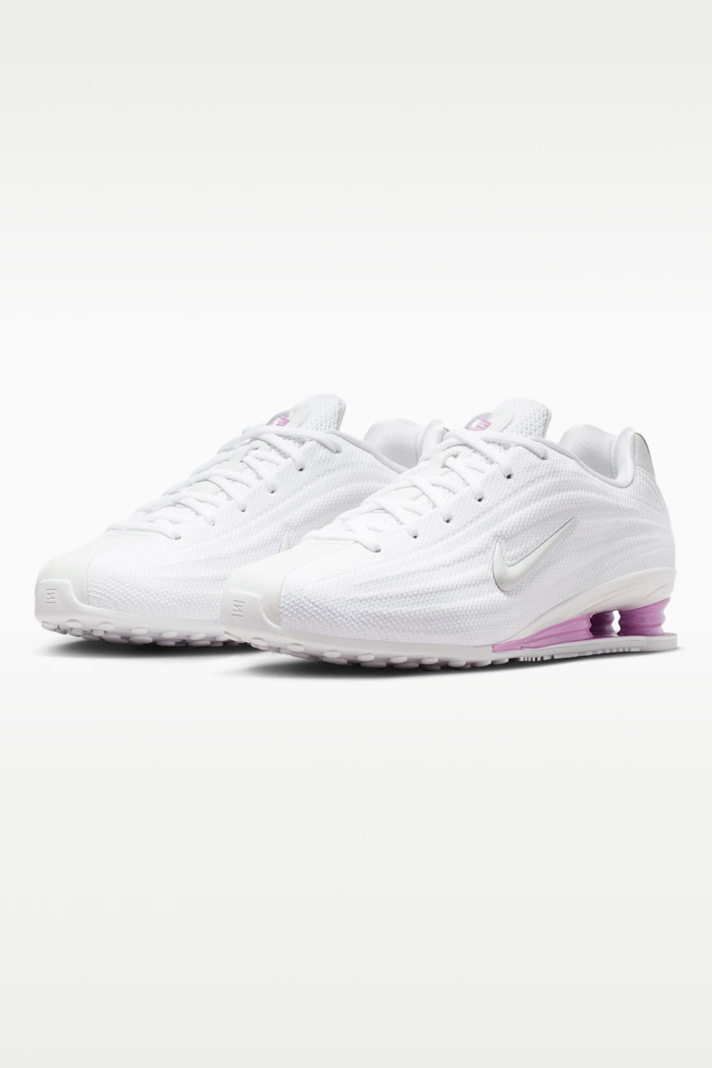 Shox Z Sneaker - White + Light Magenta