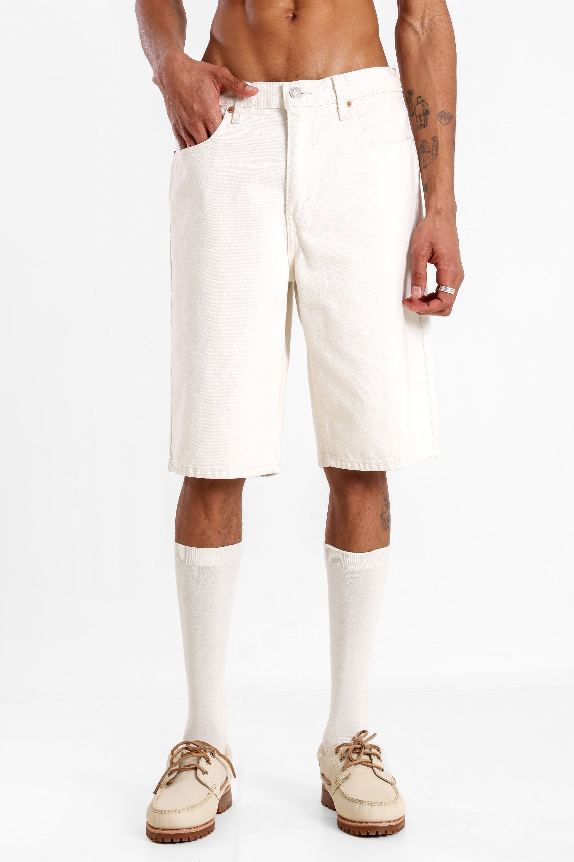 469 Jeans Bermudashorts - Offwhite