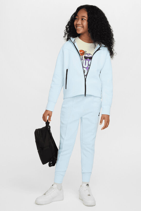 Kapuzensweatjacke - Glacier Blue