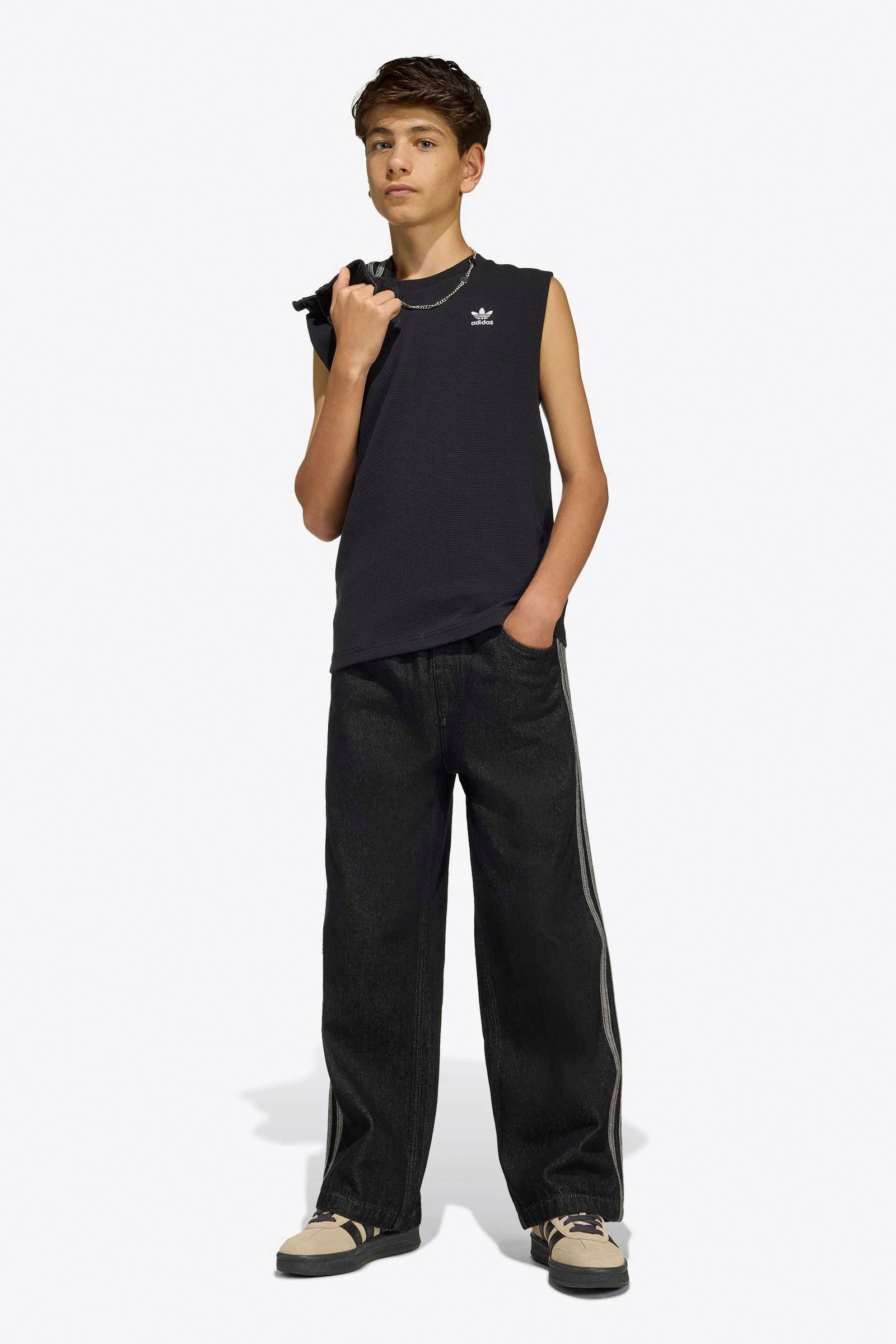 Jeans Trainingshose - Black Denim