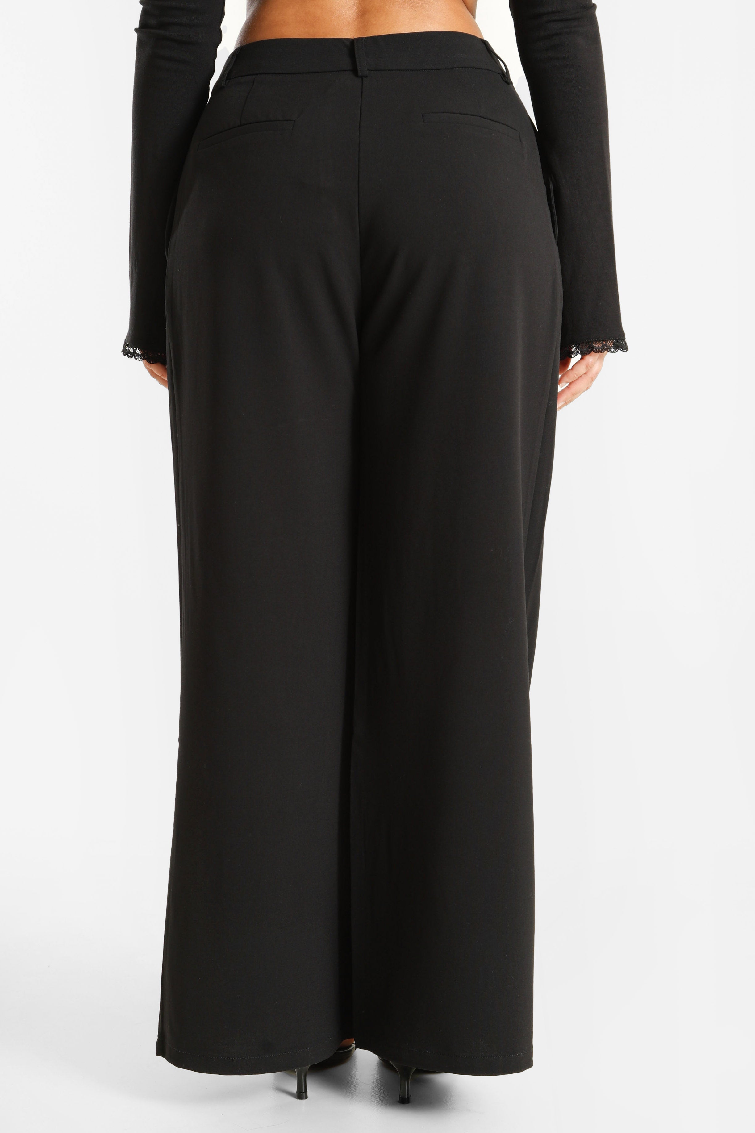 Stoffhose - Black