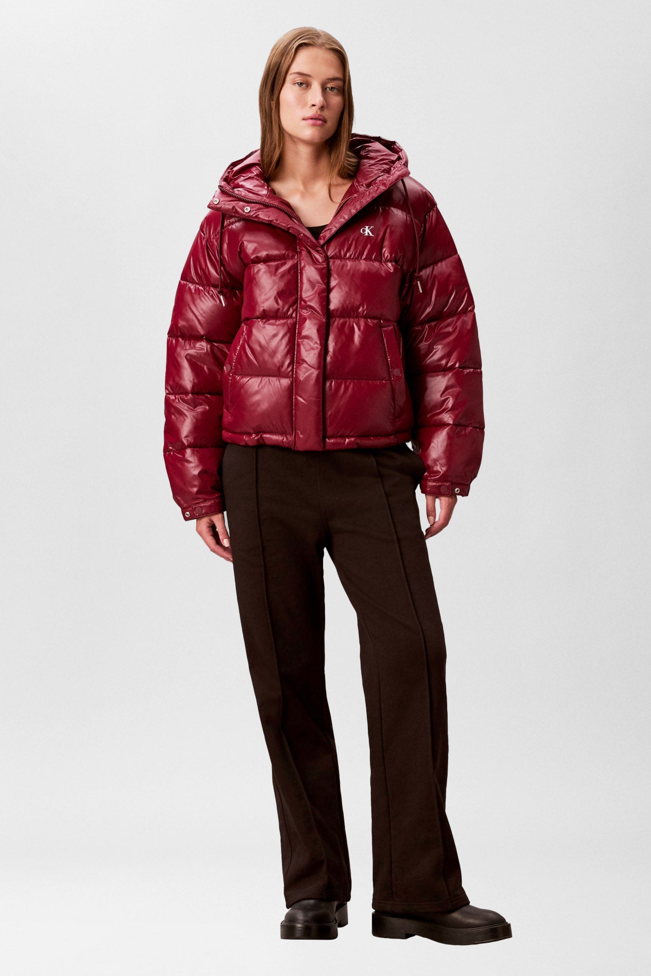 Pufferjacke - Tawny Port