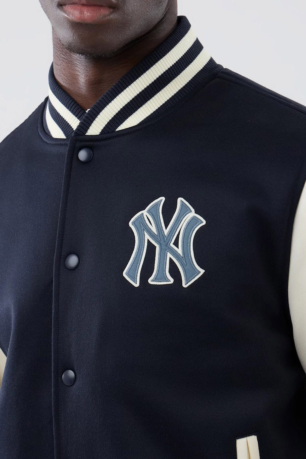 Giacca college - Dark Navy + Offwhite