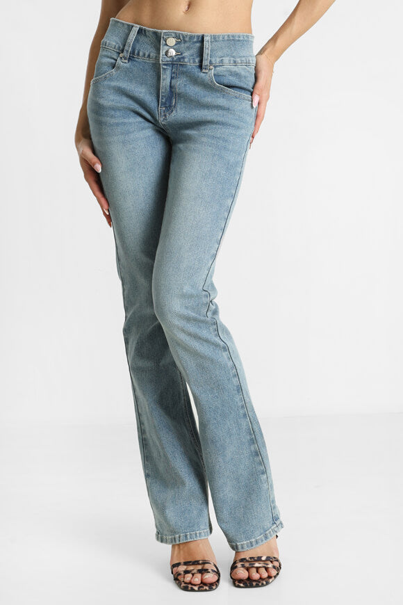 Jeans flare - Bleu denim