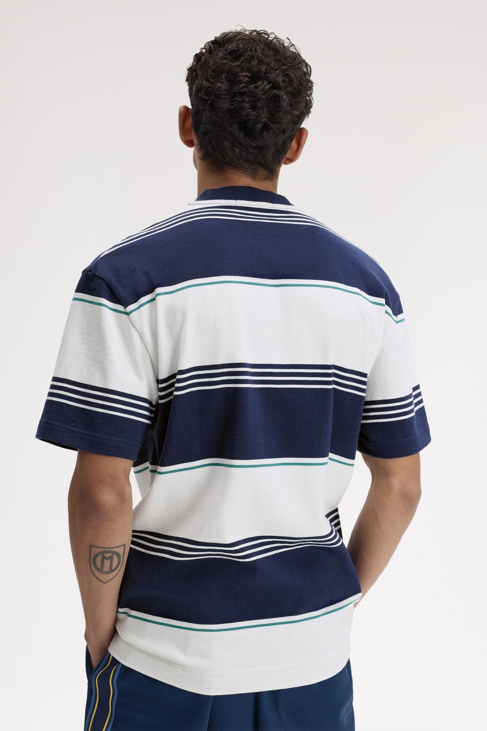 T-Shirt - Tennis Blue + Offwhite