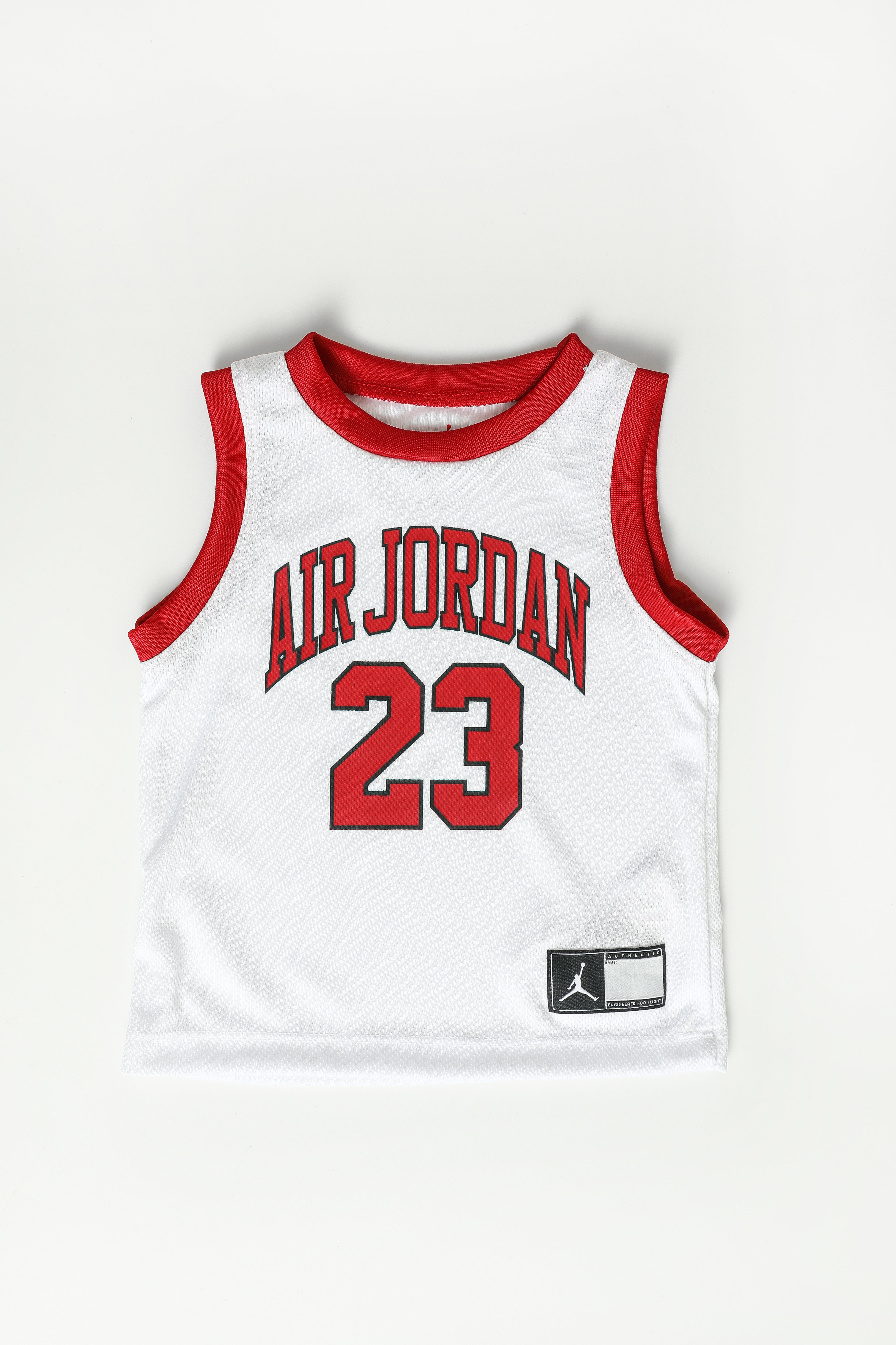 Air Mesh Baby-Set - White + Gym Red