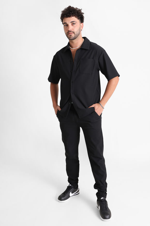 Camicia strutturata - Nero