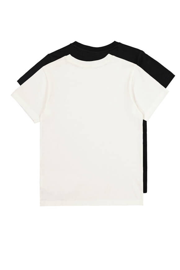 Doppelpack T-Shirts - White + Black