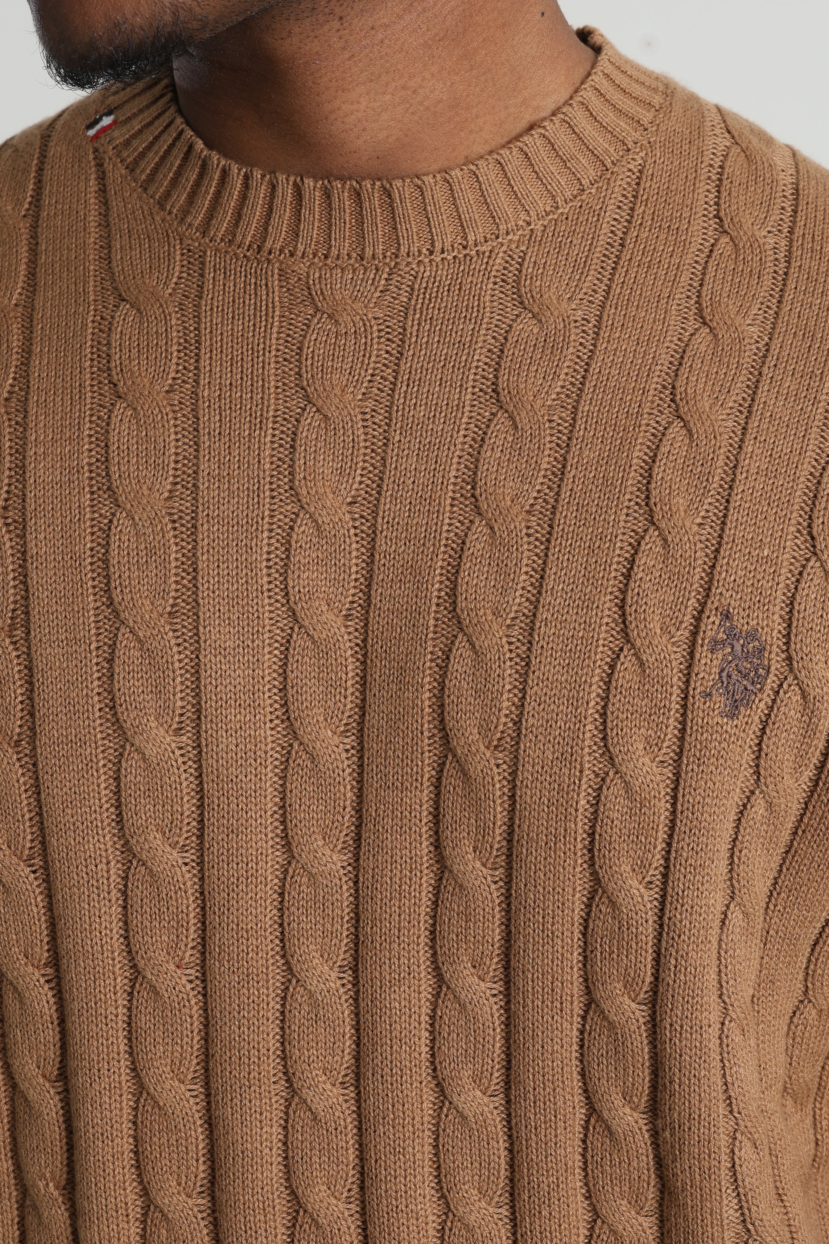 Bert pull en tricot - Camel