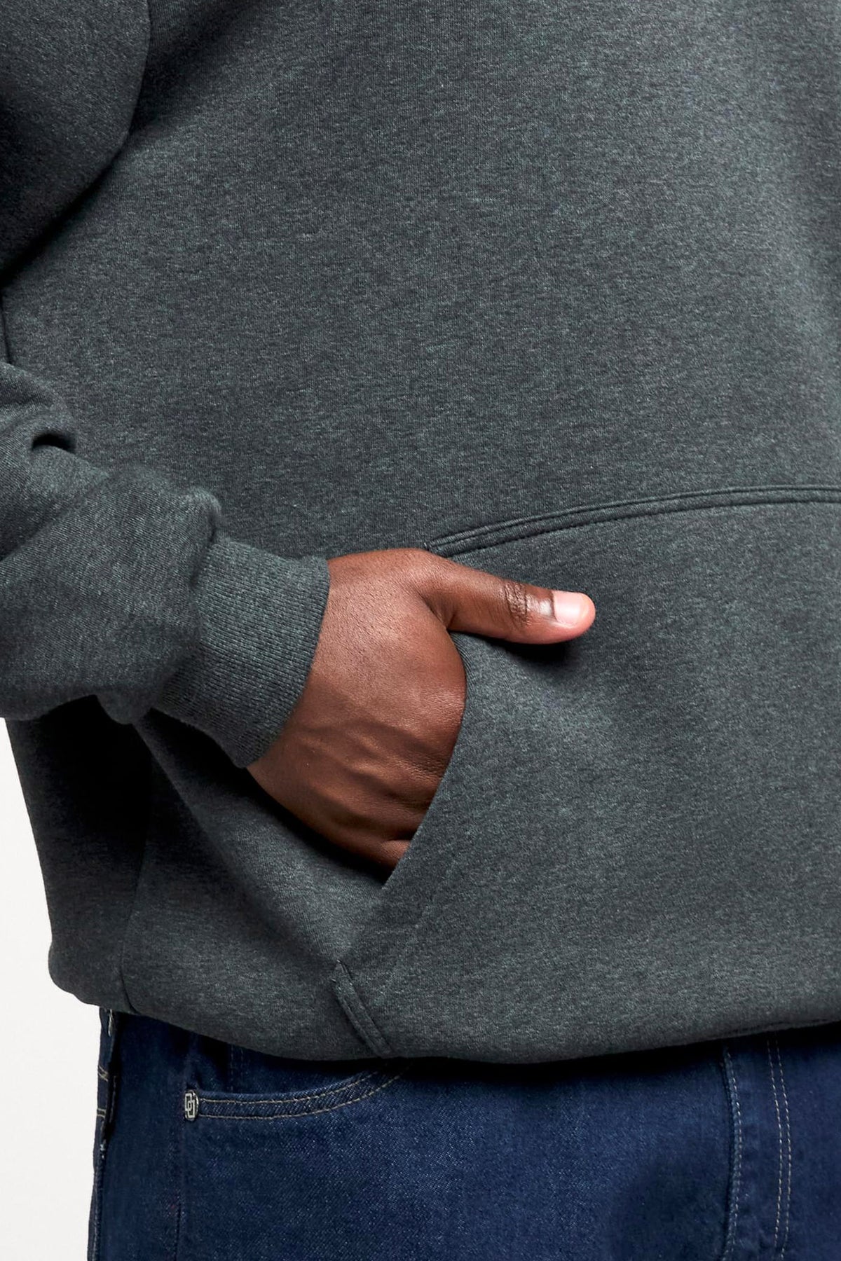 Fluffy Kapuzensweatshirt