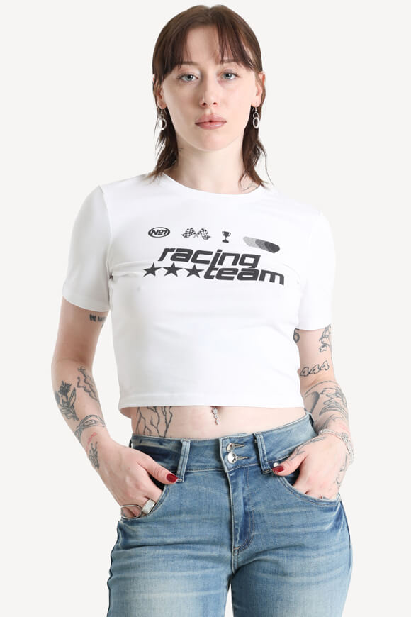 T-Shirt court - White