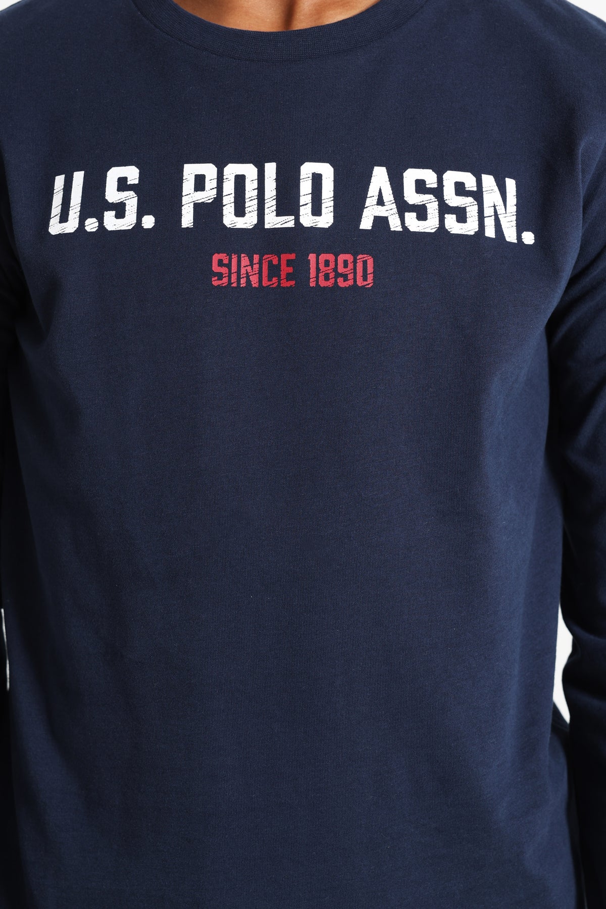 Langarmshirt - Navy
