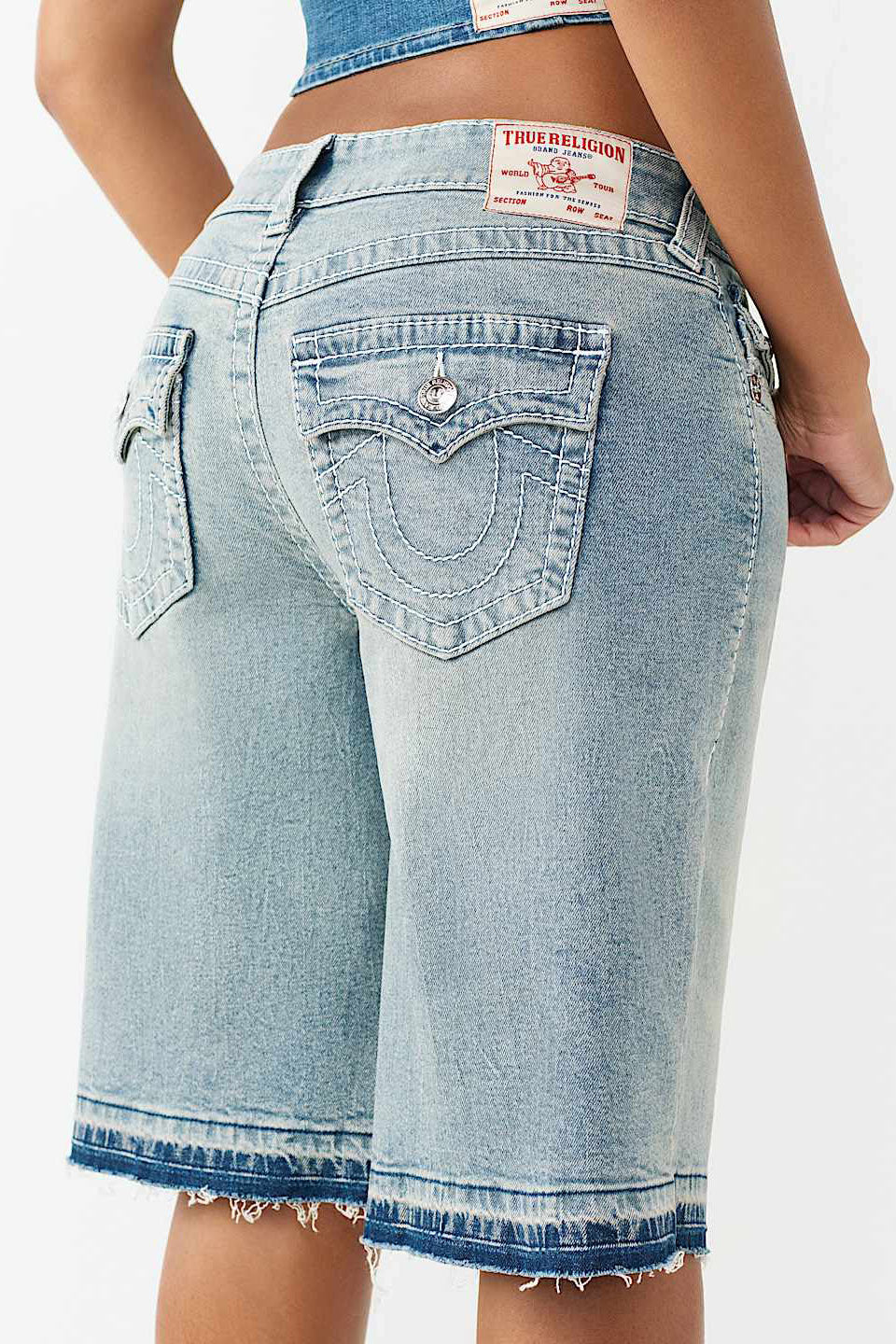 JESSIE denim bermuda shorts - Lazy Shine