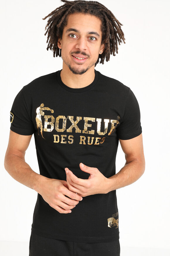 T-shirt - Black + Gold
