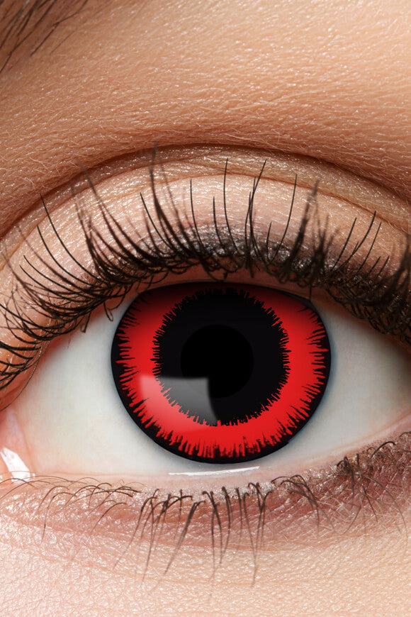 Lentilles de couleur - Red Lunatic