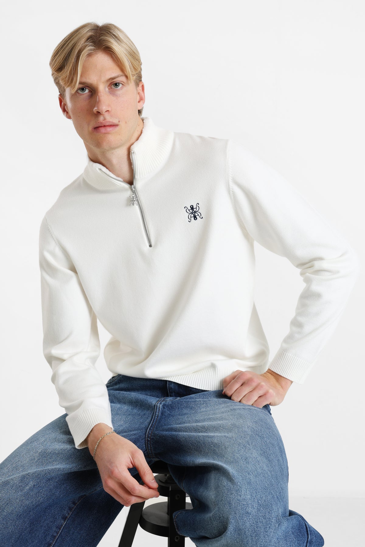 Pull en tricot - Ecru