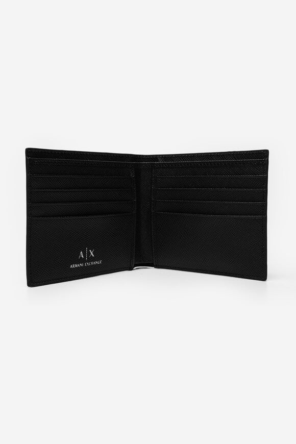 Leder Portemonnaie - Black