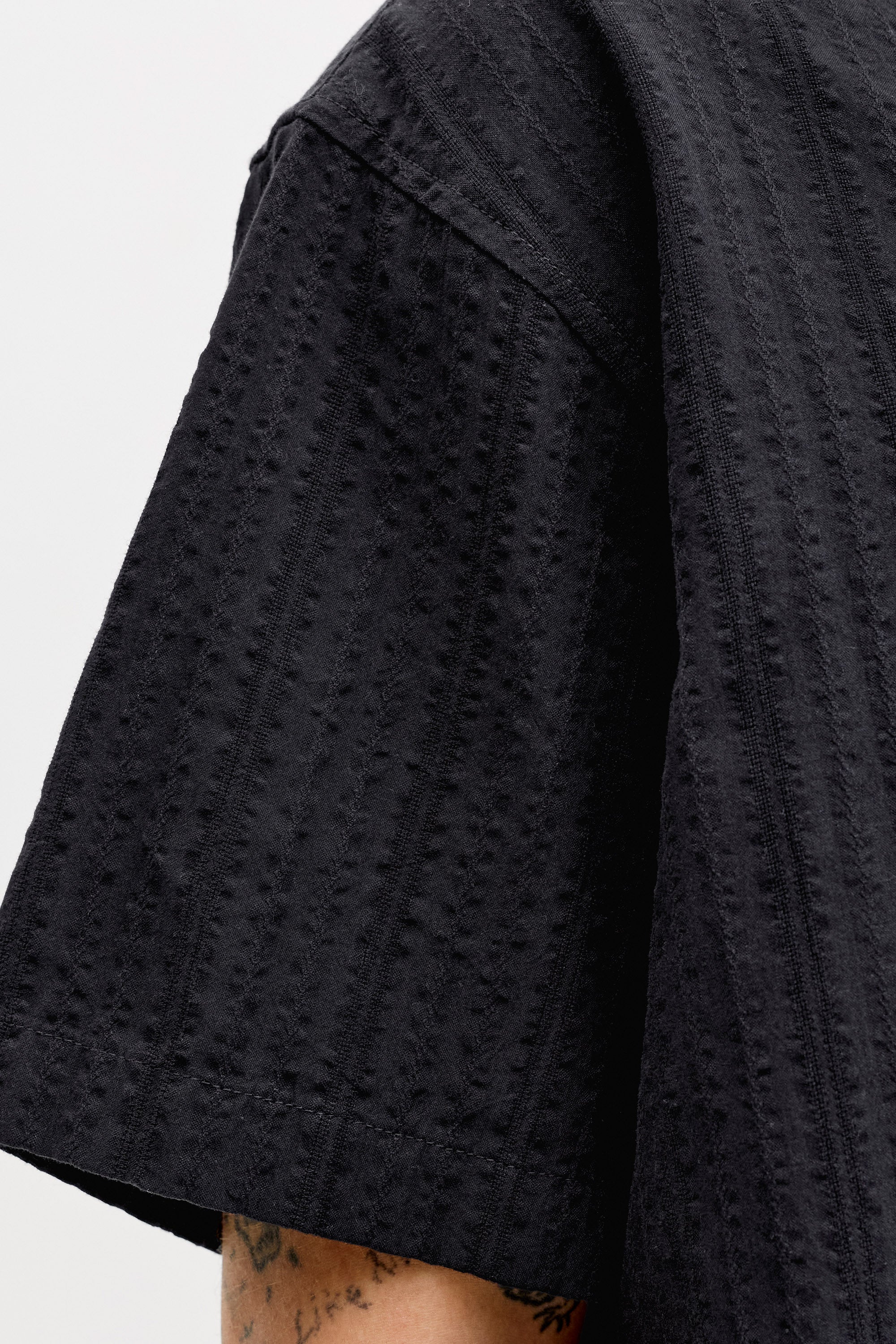 JJETYSON Strukturiertes Hemd - Black