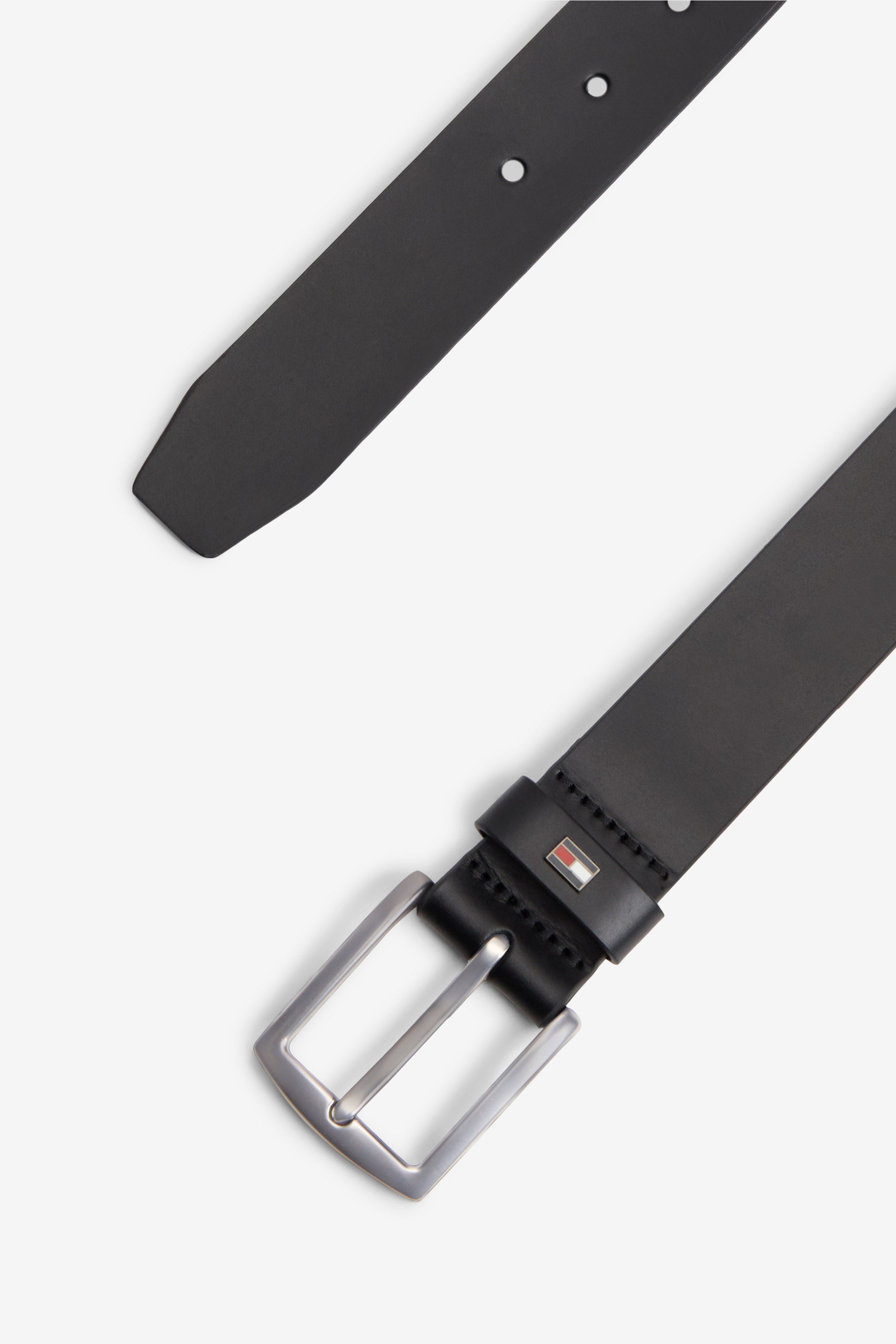 Denton ceinture en cuir - Black