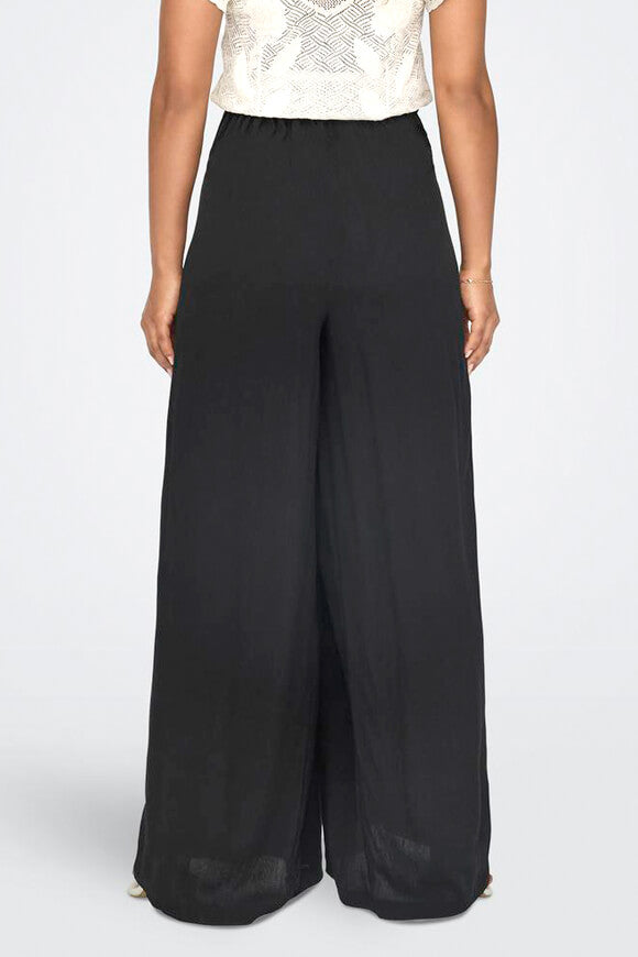 Chiara pantalon en seersucker - Black