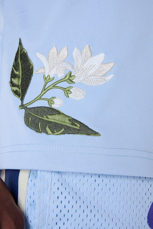 Maglietta oversize floreale MLB - Azzurro